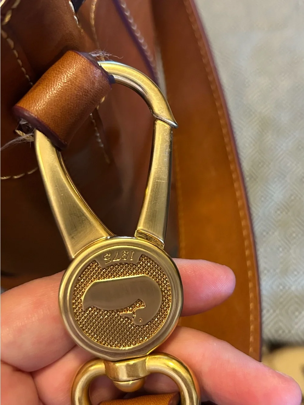 Dooney and Bourke Florentine Hattie in Natural